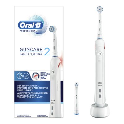 Купить oral-b (орал-би) электрическая зубная щетка professional gumcare 2/d5015232, (тип 3766) в Арзамасе