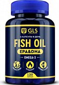 Купить gls (глс) омега-3 fish oil, капсулы массой 720мг, 120 шт бад в Арзамасе