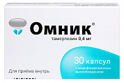 Купить омник, капсулы с модифицированным высвобождением 0,4мг, 30 шт в Арзамасе