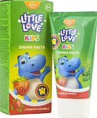 Купить little love (литтл лав) зубная паста детская сладкая клубника 2+, 62 гр в Арзамасе