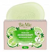 Купить biomio (биомио) bio-soap aromatherapy мыло натуральное зеленый чай и эфирное масло бергамота 90 гр в Арзамасе