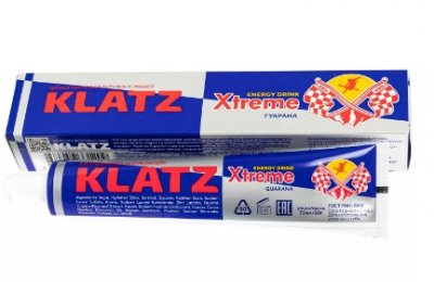 Купить klatz (клатц) зубная паста xtreme energy drink гуарана, 75мл в Арзамасе