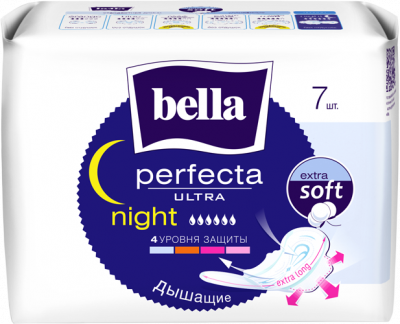 Купить bella (белла) прокладки perfecta ultra night extra soft 7 шт в Арзамасе