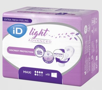 Купить айди лайт ( id light advanced ) прокладки урологические макси, 10шт в Арзамасе