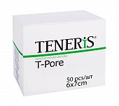 Купить teneris t-pore (тенерис) пластырь нетканный гипоаллергенный 6х7см, 50 шт в Арзамасе