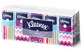 Купить kleenex (клинекс)  платки носовые бумажные original без запаха 10х10 шт в Арзамасе