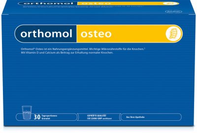 Купить orthomol osteo (ортомол остео), порошок саше 15г, 30 шт бад в Арзамасе