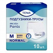 Купить tena proskin pants normal (тена) подгузники-трусы размер m, 10 шт в Арзамасе