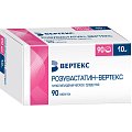 Купить розувастатин-вертекс, таблетки, покрытые пленочной оболочкой 10мг, 90 шт в Арзамасе