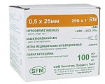 Купить игла инъекционная одноразовая 25g 0,5 х 25 100шт в Арзамасе