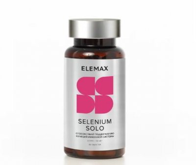 Купить elemax selenium solo (элемакс селен соло) таблетки, 60 шт бад в Арзамасе