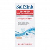 Купить salizink (салицинк), вв-крем с тонирующим эффектом для проблемной кожи всех типов, 50 мл тон 02 бежевый в Арзамасе