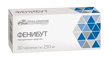 Купить фенибут, таблетки 250мг, 30 шт в Арзамасе