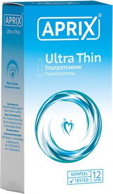 Купить презервативы априкс ультратонкие №12 (thai nippon rubber indusyry co.,ltd, китай) в Арзамасе