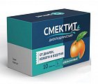 Купить смектит диоктаэдрический, порошок для приготовления суспензии для приема внутрь апельсиновый, пакет 3г, 10 шт в Арзамасе