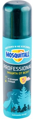 Купить mosquitall (москитолл) профессиональная защита аэрозоль 150 мл в Арзамасе
