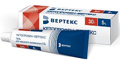 Купить кетопрофен-вертекс, гель для наружного применения 5%, 30г в Арзамасе