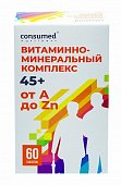 Купить витаминно-минеральный комплекс 45+ от а до zn консумед (consumed), таблетки 750мг, 60 шт бад в Арзамасе