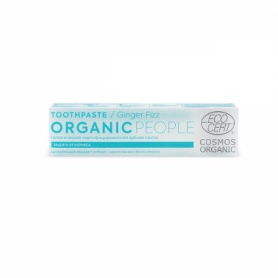 Купить organic people (органик) зубная паста имбирная шипучка 85 г в Арзамасе