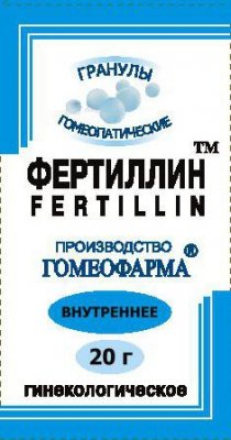 Купить фертиллин, гранулы гомеопатические, 20г в Арзамасе