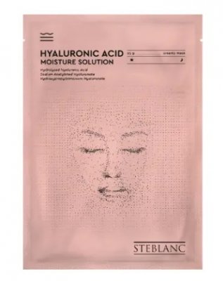 Купить steblanc (стебланк) маска для лица тканевая увлажняющая гиалуроновая кислота, 1 шт  в Арзамасе