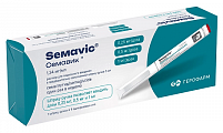 Купить семавик, раствор для подкожного введения 0,25/0,5/1 мг/доза, шприц-ручка 3мл в комплекте с иглами - 9шт в Арзамасе