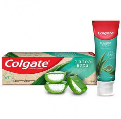 Купить колгейт (colgate) зубная паста забота о деснах с алоэ вера, 75мл в Арзамасе