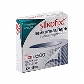 Купить silkofix (силкофикс) пластырь на тканной основе 1смх500см белый в Арзамасе