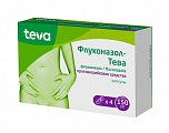 Купить флуконазол-тева, капсулы 150мг, 4 шт в Арзамасе