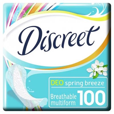 Купить discreet (дискрит) прокладки део весенний бриз 100шт в Арзамасе