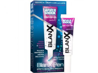 Купить бланкс (blanx) зубная паста white shock отбеливающий гелевый карандаш для зубов, 12мл в Арзамасе