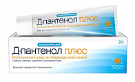 Купить д-пантенол плюс крем для наружного применения антисептический, туба 30г в Арзамасе