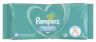 Купить pampers baby fresh clean (памперс) салфетки влажные, 52шт в Арзамасе