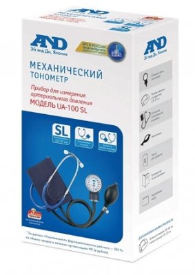 Купить тонометр механический a&d (эй энд ди) ua-100 sl, со встроенным фонендоскопом в Арзамасе
