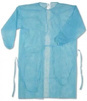 Купить халат медицинский одноразовый нестерильный комфэкс универсальный на резинках меди-п, размер xxl в Арзамасе
