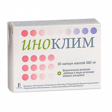 Иноклим, капсулы 382мг, 30 шт БАД