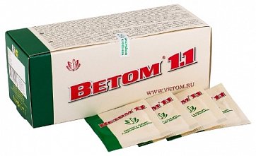 Ветом 1.1, порошок пакетики 50 шт БАД