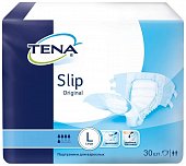 Купить tena slip оriginal (тена) подгузники для взрослых, размер l (обхват талии/бедра от 110см до 150см), 30 шт в Арзамасе