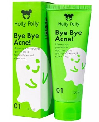 Купить holly polly (холли полли) bye bye acne! пенка для умывания против акне и воспалений, 100мл в Арзамасе