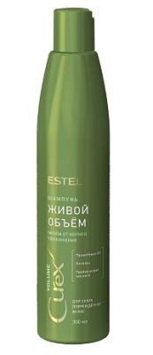 Купить estel (эстель) шампунь для объема сухих и поврежденных волос curex volume, 300мл в Арзамасе