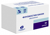 Купить флуоксетин канон, капсулы 20мг 50шт в Арзамасе