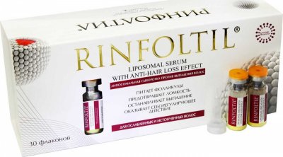 Купить rinfoltil (ринфолтил) липосомальная сыворотка против выпадения для ослабленных и истонченных волос, 30 шт в Арзамасе