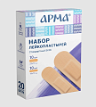 Купить пластырь арма, набор бактерицидный стандартный бежевый, 20 шт в Арзамасе