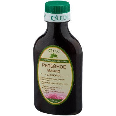 Купить oleos (олеос) масло репейное, 100мл в Арзамасе