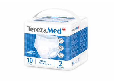 Купить terezamed (терезамед), трусы подгузники для взрослых medium, размер 2 10 шт в Арзамасе