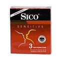 Купить sico (сико) презервативы sensitive контурные 3шт в Арзамасе