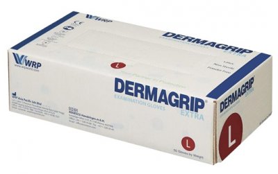 Купить перчатки dermagrip extra смотровые неопудрен размер l 25 пар в Арзамасе