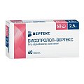 Купить бисопролол-вертекс, таблетки, покрытые пленочной оболочкой 2,5мг, 60 шт в Арзамасе
