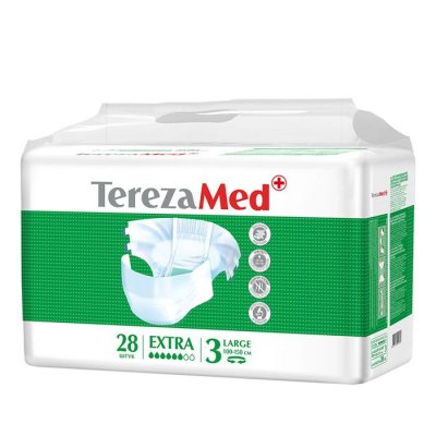 Купить terezamed (терезамед), подгузники для взрослых extra large, размер 3 28 шт в Арзамасе