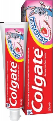 Купить колгейт (colgate) зубная паста детская доктор заяц со вкусом клубники, 50 мл в Арзамасе